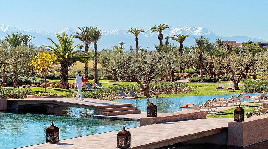 From Marrakech airport to Fairmont Royal Palm
